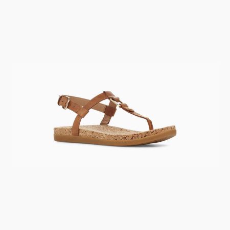 UGG Aleigh Khaki Sandals for Women (GIXL50639)